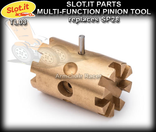 SLOT.IT GEAR PRESS/PULLER TL03 - Multi-function Pinion Tool