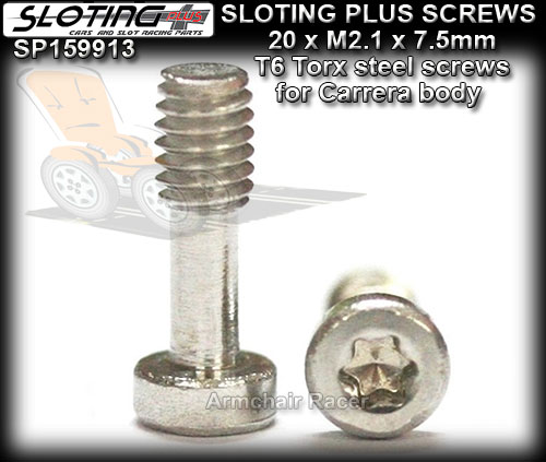 SLOTING PLUS SCREWS SP159913 - 20 x 7.5mm steel screw for bodies
