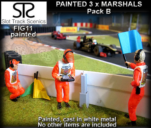 STS FIGURES FIG11 PAINTED - Marshalls - pack B - 3 figures