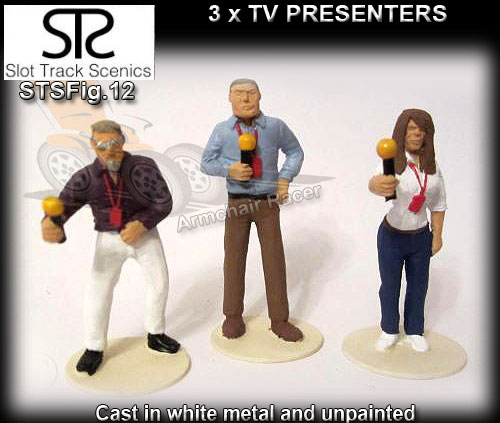 STS FIGURES FIG12 - TV Presenters - 3 figures