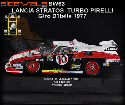 SIDEWAYS SW63 - Lancia StratosTurbo - Pirelli Giro D'Italia 1977