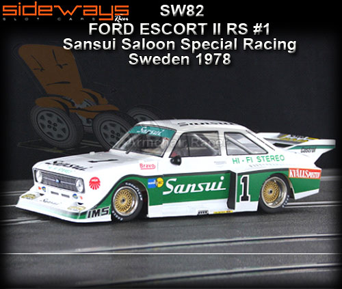 SIDEWAYS SW82 - Ford Escort MKII RS - Sansui - Sweden 1978 #1