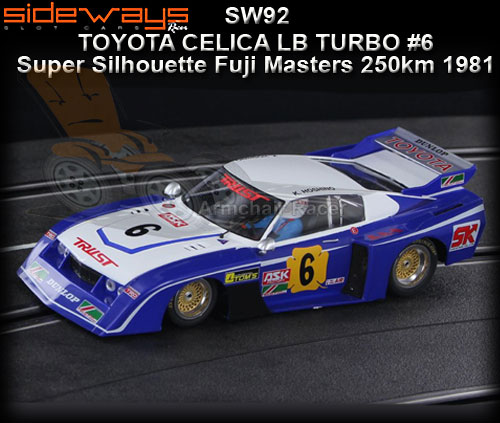 SIDEWAYS SW92 - Toyota Celica LB Turbo - Fuji Masters 1981 #6