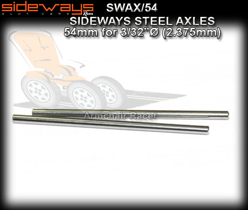 SIDEWAYS AXLE SWAX/54 - Axle 54mm 3/32'' 2.375mm