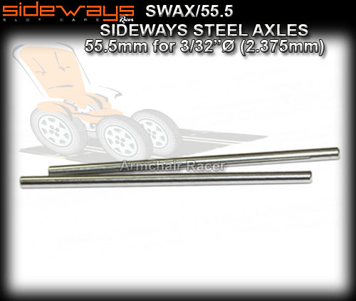 SIDEWAYS AXLE SWAX/55.5 - Axle 55.5mm 3/32'' 2.375mm