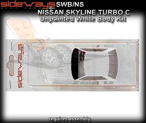 SIDEWAYS BODY KIT SWB/NS - Nissan Skyline Turbo C - white body