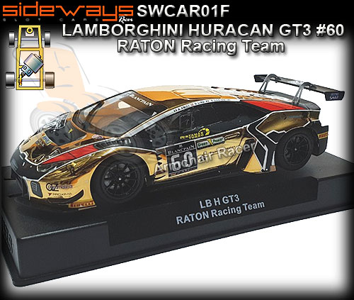 SIDEWAYS SWCAR01F - Lamborghini Huracan GT3 - Raton Racing #60