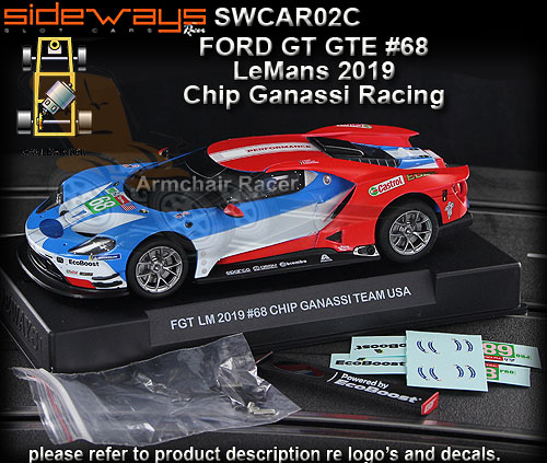 SIDEWAYS SWCAR02C - Ford GTE - Le Mans 2019 #68 - Chip Ganassi