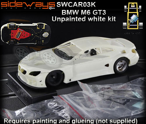 SIDEWAYS SWCAR03K - BMW M6 GT3 - white kit