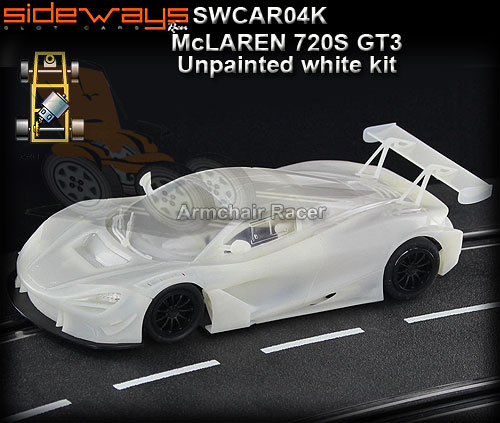 SIDEWAYS SWCAR04K - McLaren 720S GT3 - white kit