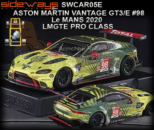 SIDEWAYS SWCAR05E - ASV (Aston Martin Vantage) GTE Le Mans 2020