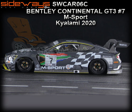 SIDEWAYS SWCAR06C - Bentley GT3 - Kyalami 9hr 2020 - M-Sport #7