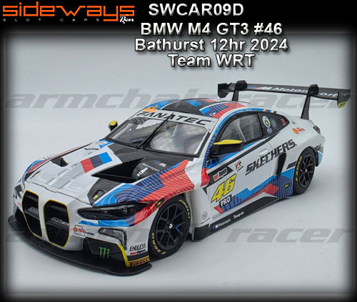 SIDEWAYS SWCAR09D - BMW M4 GT3 Bathurst 12hr 2024 Team WRT #46