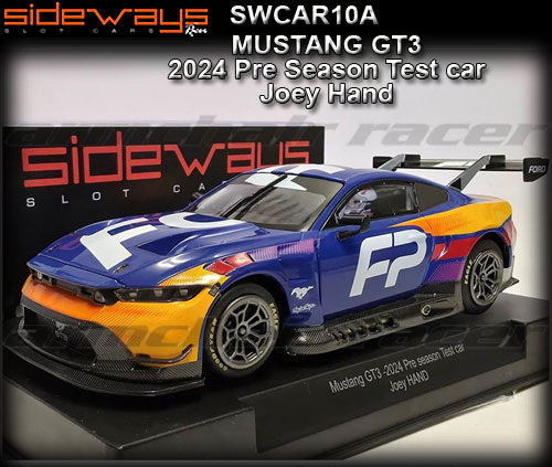 SIDEWAYS SWCAR10A - Mustang GT3 - 2024 Pre season test car