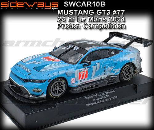 SIDEWAYS SWCAR10B - Mustang GT3 Proton Competition Le Mans 2024
