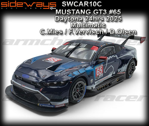 SIDEWAYS SWCAR10C - Mustang GT3 - Daytona 24hrs 2025 #65