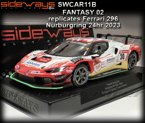 SIDEWAYS SWCAR11B - Fantasy car 02 - Nurburgring 24hr 2023 #30