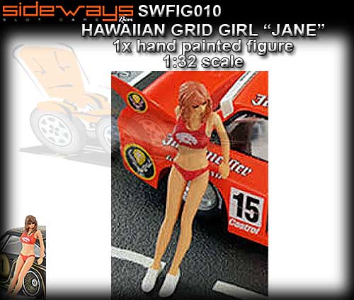 SIDEWAYS SWFIG010 - Jane - Hawaiian Grid Girl