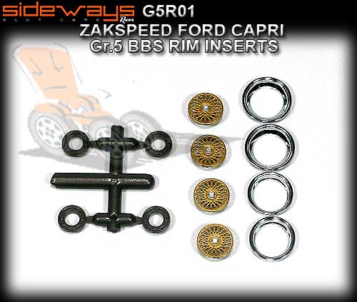 SIDEWAYS WHEEL INSERT G5R01 - Group 5 BBS Wheel Inserts