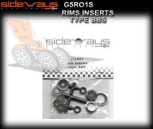 SIDEWAYS WHEEL INSERT G5R01S - Group 5 BBS Wheel Inserts