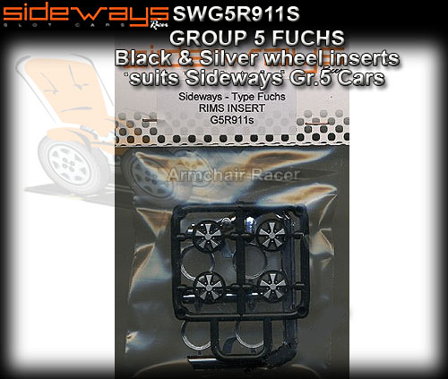 SIDEWAYS WHEEL INSERT G5R911S - Group 5 Fuchs Wheel Inserts