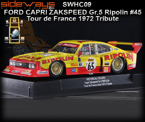SIDEWAYS HC09 - Ford Capri Zakspeed - Ripolin #65