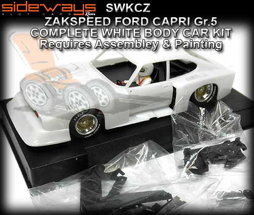 SIDEWAYS SWKCZ - Zakspeed Ford Capri Group 5 - unpainted car kit