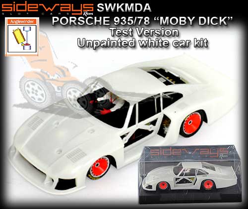 SIDEWAYS SWKMDA - Porsche 935/78 Moby Dick - unpainted car kit