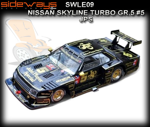 SIDEWAYS SWLE09 - Nissan Skyline Turbo Group 5 - JPS #5