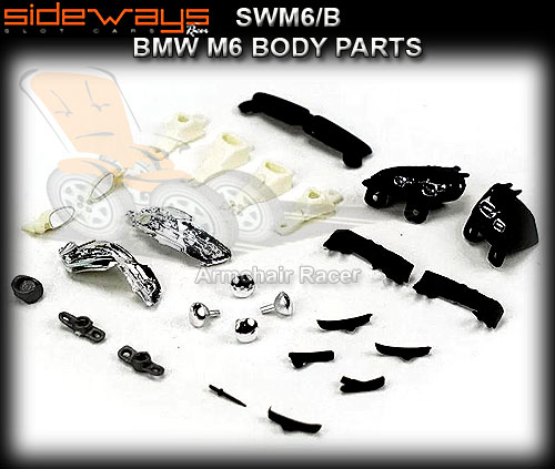 SIDEWAYS BODY PARTS SWM6/B - BMW M6 Extra Body parts