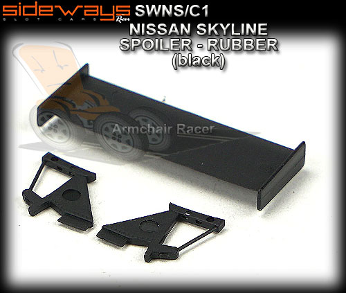 SIDEWAYS BODY PART SWNS-C1 - Nissan Skyline Spoiler - fexible