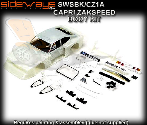 SIDEWAYS BODY KIT SBK/CZ1A - Zakspeed Ford Capri white body