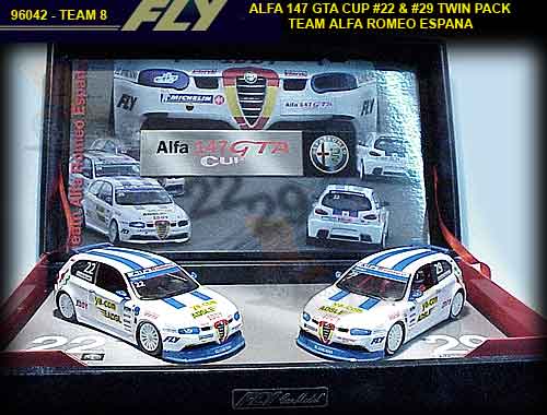 FLY TEAM 8 F96042 - Twin Pack 2004 ALFA ROMEO