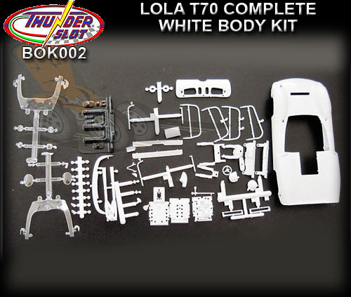 THUNDERSLOT BODY KIT BOK002 - Unpainted body - Lola T70 Can-Am