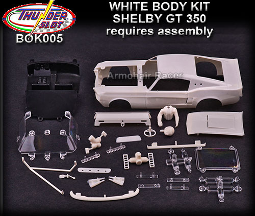 THUNDERSLOT BODY KIT BOK005 - Unpainted body - Shelby GT 350