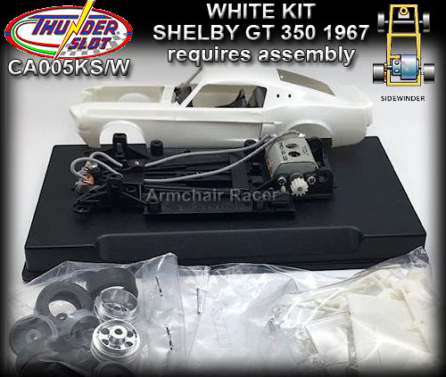 THUNDERSLOT CA005KS/W - Shelby GT 350 1967 - white kit THUNDERSLOT CA005KS/W - Shelby GT 350 1967 - white kit