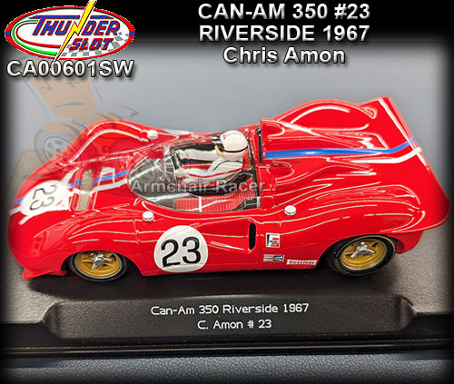 THUNDERSLOT CA00601S/W - Ferrari 330 P4 Riverside 1967 #23 THUNDERSLOT CA00601S/W - Ferrari 330 P4 Riverside 1967 #23