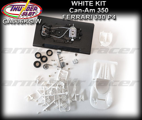 THUNDERSLOT CA006KS/W - Can-Am 350 (Ferrari 330 P4) white kit THUNDERSLOT CA006KS/W - Can-Am 350 (Ferrari 330 P4) white kit
