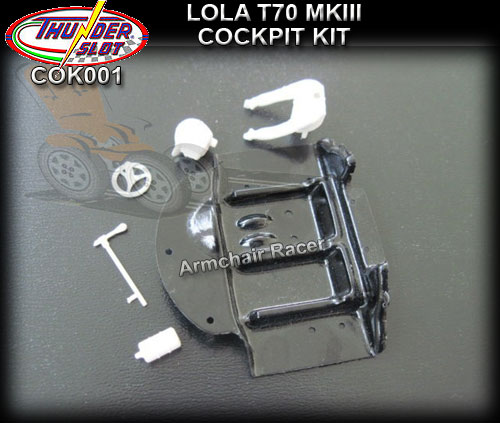 THUNDERSLOT BODY PARTS COK001 - Lola T70 MKIII Cockpit kit