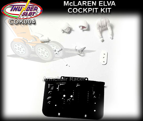 THUNDERSLOT BODY PARTS COK004 - McLaren ELVA Cockpit kit