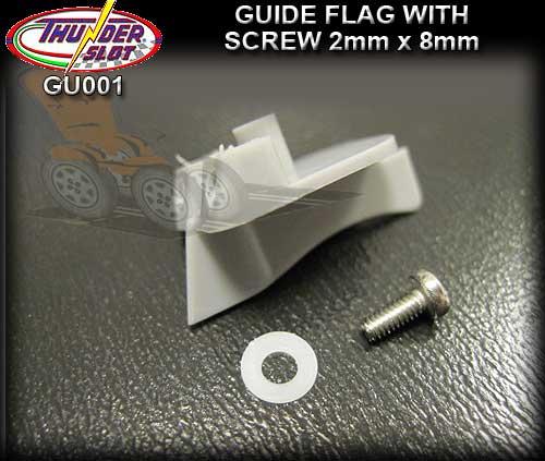 THUNDERSLOT GUIDE GU001 - Guide flag with screw 2mm x 8mm