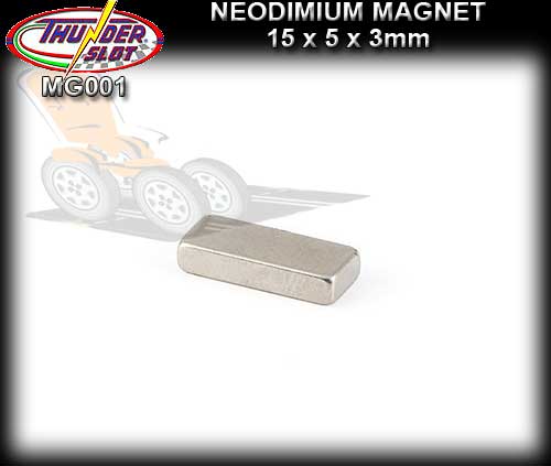 THUNDERSLOT MAGNET MG001 - Neodimium Magnet 15 x 5 x 3mm