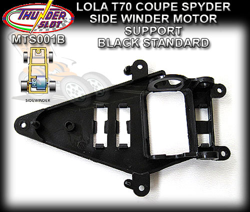 THUNDERSLOT MOTOR MOUNT MTS001B - Sidewinder - STANDARD - Black
