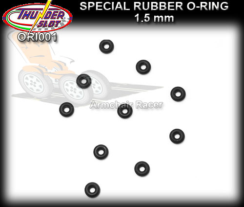 THUNDERSLOT CHASSIS ORI001 - Special rubber O-ring 1.5 mm x 10