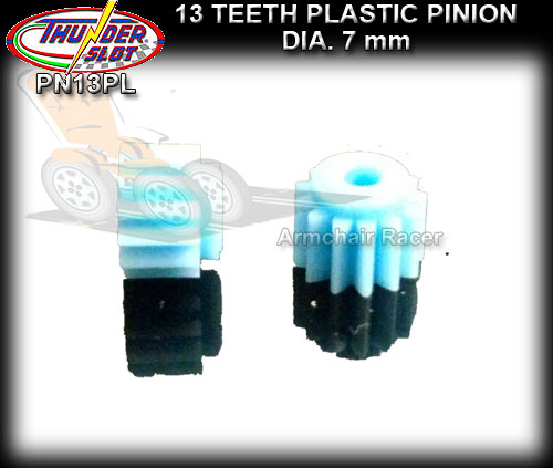 THUNDERSLOT GEARS PN13PL - 13 tooth plastic pinion 7mm
