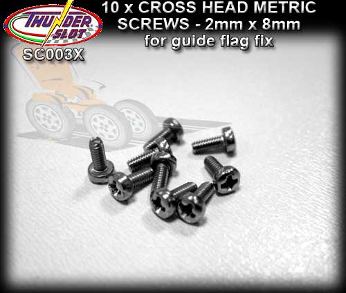 THUNDERSLOT SCREWS SC003X - Cross Head Metric Screws 2 x 5mm