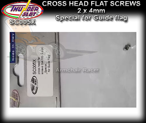 THUNDERSLOT SCREWS SC005X - Cross Head Metric Screws 2 x 4mm