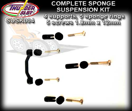 THUNDERSLOT SUSPENSION KIT SUSK004 - Sponge Suspension kit