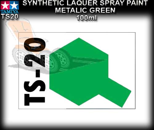 TAMIYA SPRAY PAINT LACQUER TS2 - 100ml Dark Green spray paint