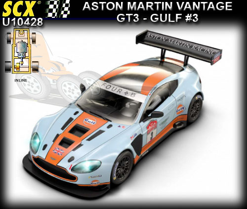 SCX U10428 - Aston Martin Vantage GT3 - Gulf #3